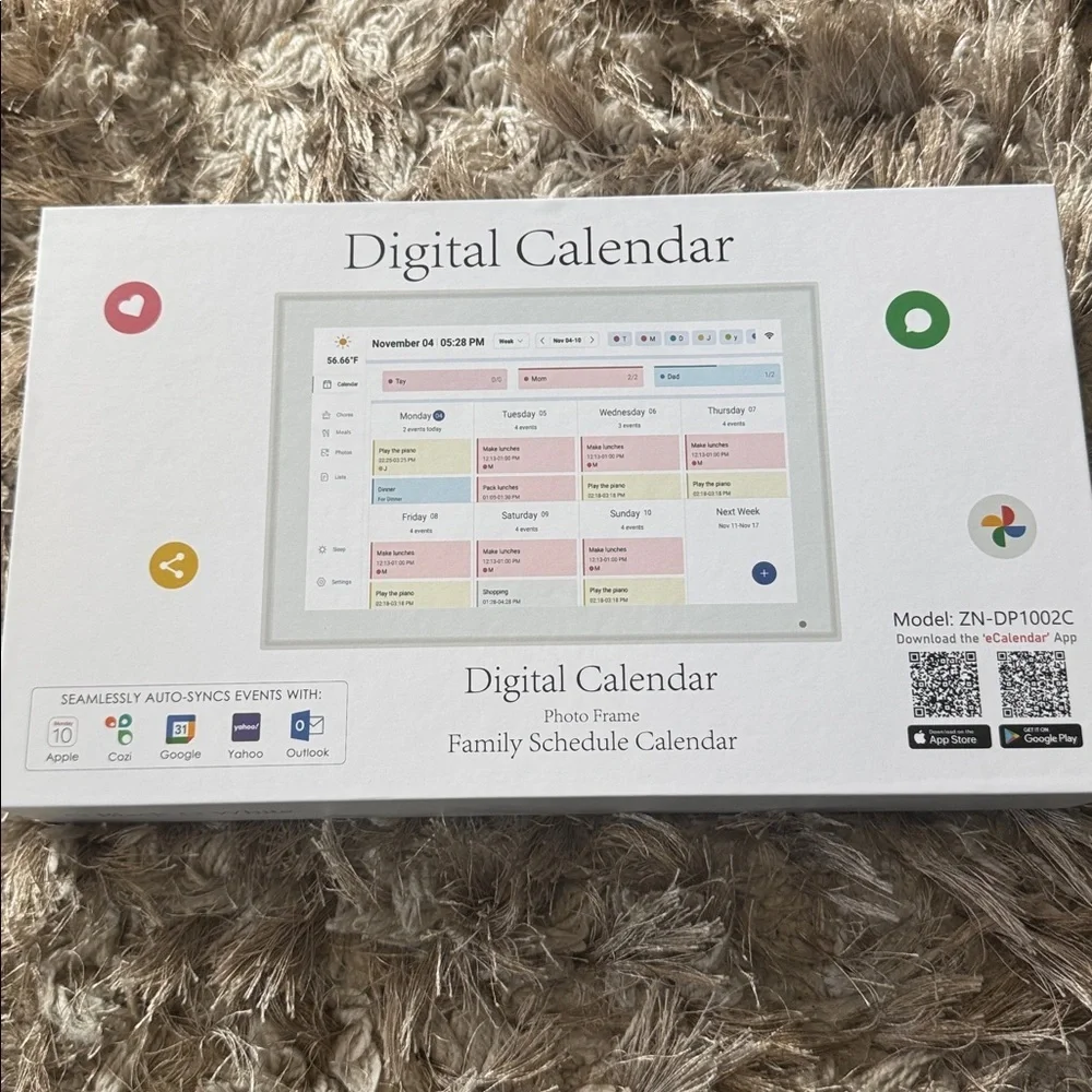 Digital Wall Calendar Touchscreen, Chore Chart, IPS FHD,Wall Planner